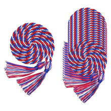 20 Pcs Graduation Cords, Cords with Tassel for Bachelor,Master, Doctor Graduation Ceremonies Red, and White