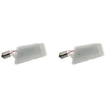 2X LED LED Number License Plate Light for Astra G 98-04 Car License Light Car Styling