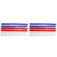 2X Silicone Measuring Dough Thickness Strips 38cm,Rolling Pin Spacers Sticks for Baking,3 Size Dough Rolling Strips