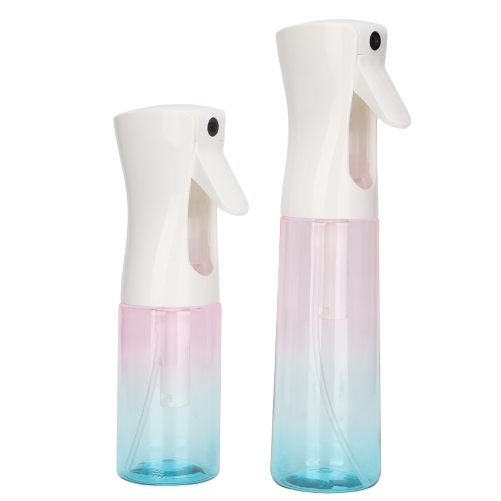 2pcs Refillable Spray Bottles 300ml & 200ml, Fine Mist, Multi-Use
