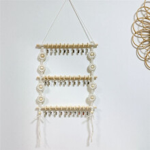 Organizador para Diademas y Perchero para Niñas - Estante de Pared Multicapa, Solución de Almacenamiento y Exhibición para Interiores