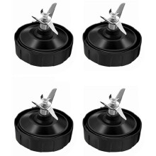 4PCS 7 Fins Blender Blade Replacement Parts, for Nutri Blender Extractor Blade Auto Iq Bl682-30 Bl642-30