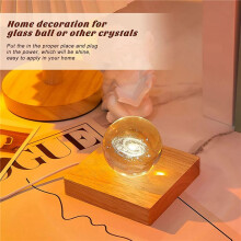 4 Stück Holz Licht Display Basis Holz LED Display Basis Kristall Glas Licht Basis Ständer Holz LED Display Ständer