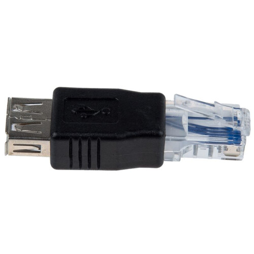 5X Adaptador de USB A Hembra A Conector Ethernet RJ45 Macho 2