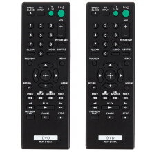 2X Rmt-D197A Remote Control for Dvd Dvp-Sr210 Dvp-Sr210P Dvp-Sr510H Dvp-Sr510