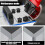 Angle Grinder Stand for Tile 45 Grinder Chamfering Tool,Angle Grinder Tool for 100-Type Angle Cutting Ceramic Stone 5
