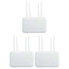 3X B625PRO-EU 4G Wifi Router 300Mbps with SIM Card Slot+12XAntenna 4G Router Support Battery Power B28 Band US Plug