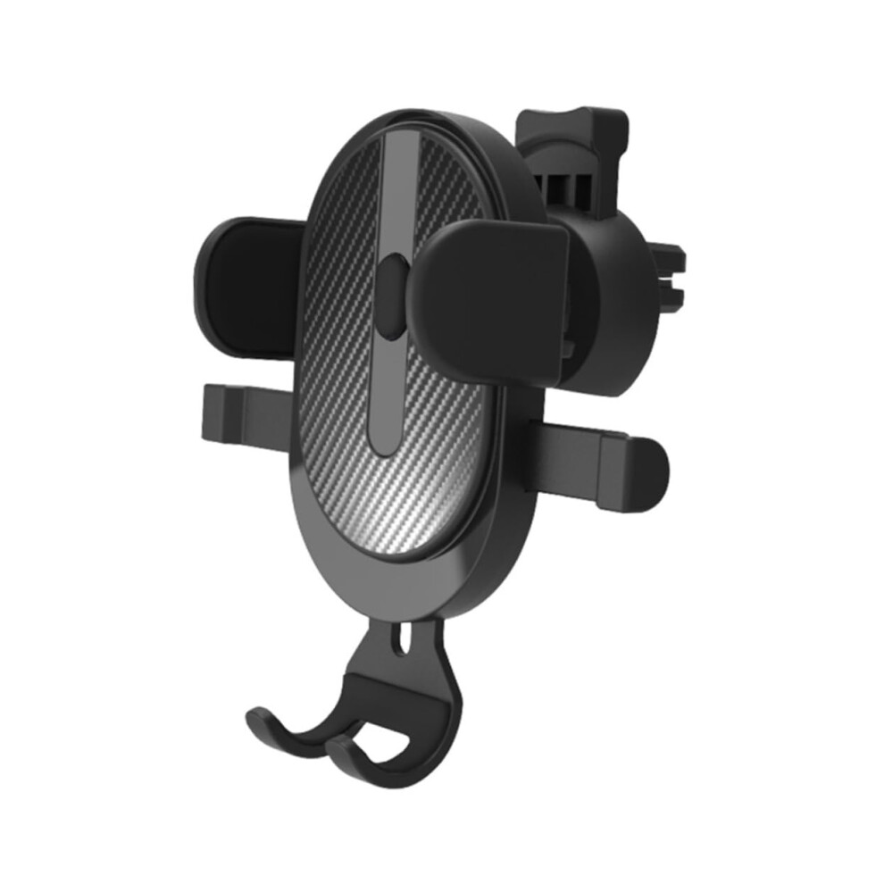 Universal Car Phone Mount With Secure Grip And Adjustable Viewing Angle Dual Purpose Vent And Dashboard Holder Black 9330225962915