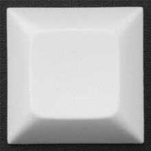 74 PCS PBT Keycap DSA 1U Keycaps for  MX Custom Keycap Set for Gaming Mechanical Keyboard Keybord ,White