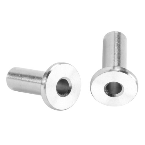40 Piezas de Mangas Protectoras de Acero Inoxidable Kit de Ojal de Mangas Protectoras 1