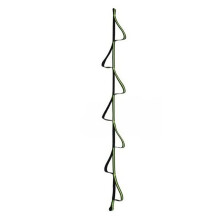 7 Rings Rock Climbing Four-Step Etrier Rise Rope Ladders Ascending Sling Mountain Deck Ladder Foot Pedal