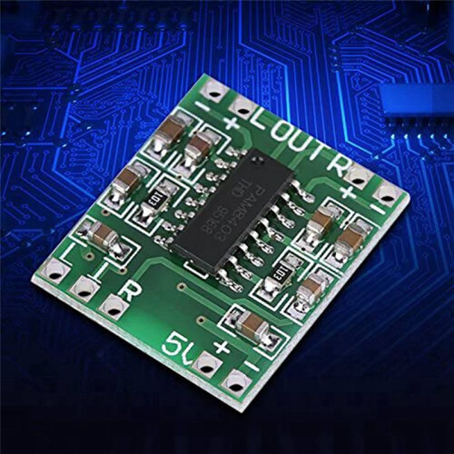 10 Pcs Digital Power Amplifier Board,2X3W Type D PAM8403 Audio Module  5V Digital Audio Amplifier Board Module 2