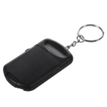 2X Gray Plastic Casing 8 Digits Electronic Calculator W Keychain