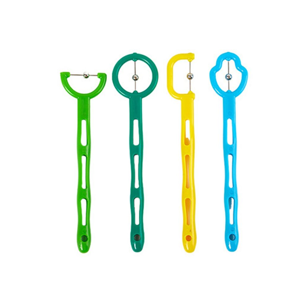 4 Pcs Tongue Elevation Trainer Stuttering Pronunciation Oral Muscle Training Adult Swallowing Tongue Rolling Exercise