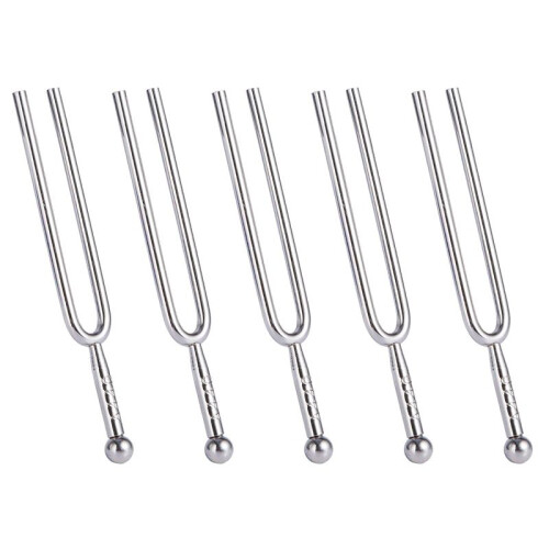 5X A Tuning Fork - "A" 440 Hz with Soft Shell Case 1