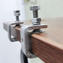 8 Pièces 16-25mm Ensemble de Pinces à Bois Robuste 304 En Acier Inoxydable C Pince Tigre Pince Outils pour Soudage/Charpentier