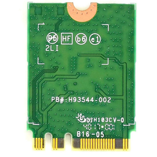 2X Dual Mode  AC8265 Wireless NIC Module Support 2.4GHz/5GHz WiFi and  4.2 for Jetson  Developer Kit 2