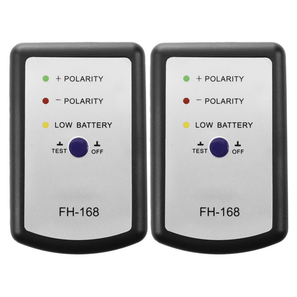 Photos - Car Air Freshener Jojomino 2X Black Speaker Polarity Tester PH Phase Meter/Phasemeter for Auto Car