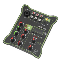 Mixeur portable à 5 canaux en métal, réglage rapide, calcul précis