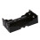 10 Pezzi Nero Plastica 2 x 3.7V 18650 Batterie 4 Pin Custodia per Batteria 5