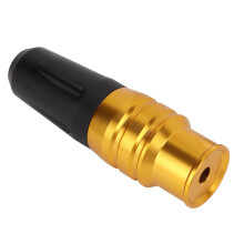 Universal Metal CNC Exhaust Frame Anti Crash Slider for Motorbikes Gold