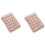 2X Wireless Number Pad  Numeric Keypad Round Keycaps Numpad 22 Keys Rechargeable Number Keyboard() 1