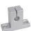 2X Horizontal 8mm Dia Linear Motion  Bearing Slide Bushing 200mm Linear Shaft Optical Axis with Rod Rail Support Set 3
