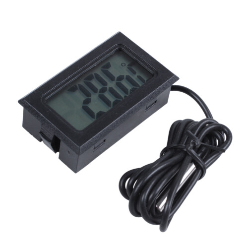 2X Digital Thermometer with LCD for Fridges Freezers 1