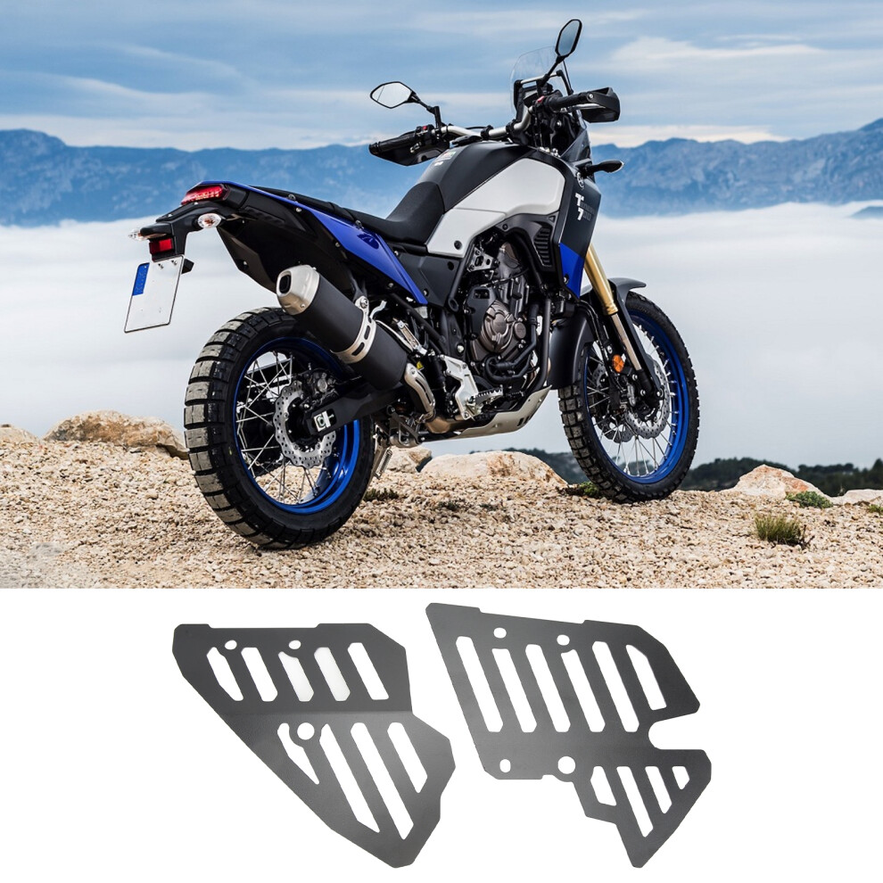 2Pcs Motorcycle Engine Cover Guard For Tener 700 Xt700z 2019Â2021 Black 5081390494421