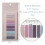 1600 Pcs Sticky Index Tabs, 4 Sheets Morandi Strip Index Tabs, Writable Page Sticky Notes with Ruler for Page Marking 2