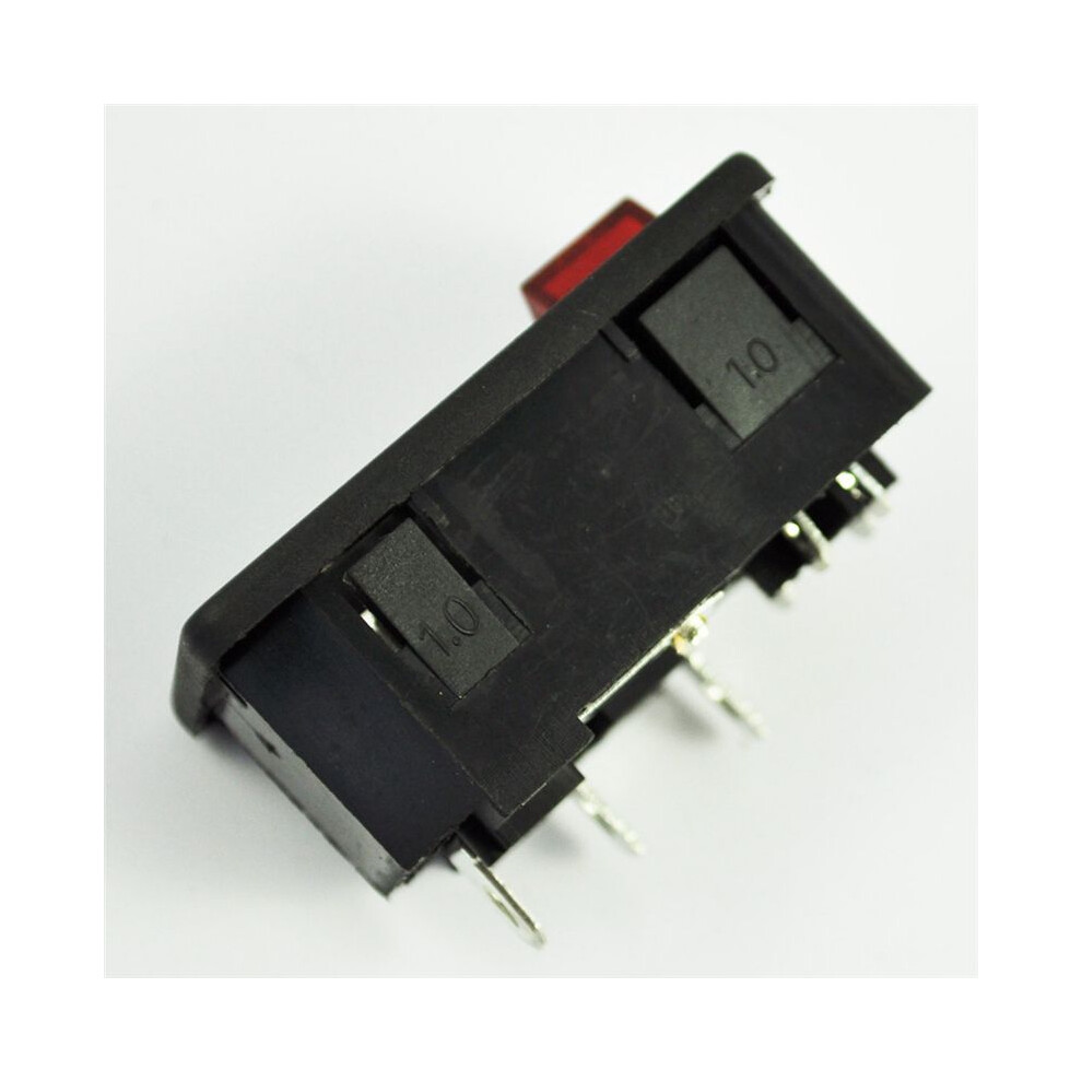 3X Inlet Male Power Socket with Fuse  10A 250V 3 Pin IEC320 C14