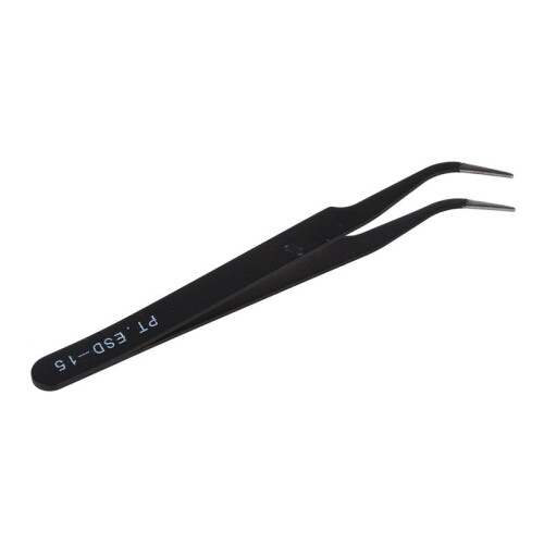 3X Pince A Pointe Coubee Anti-Statique Noir 1