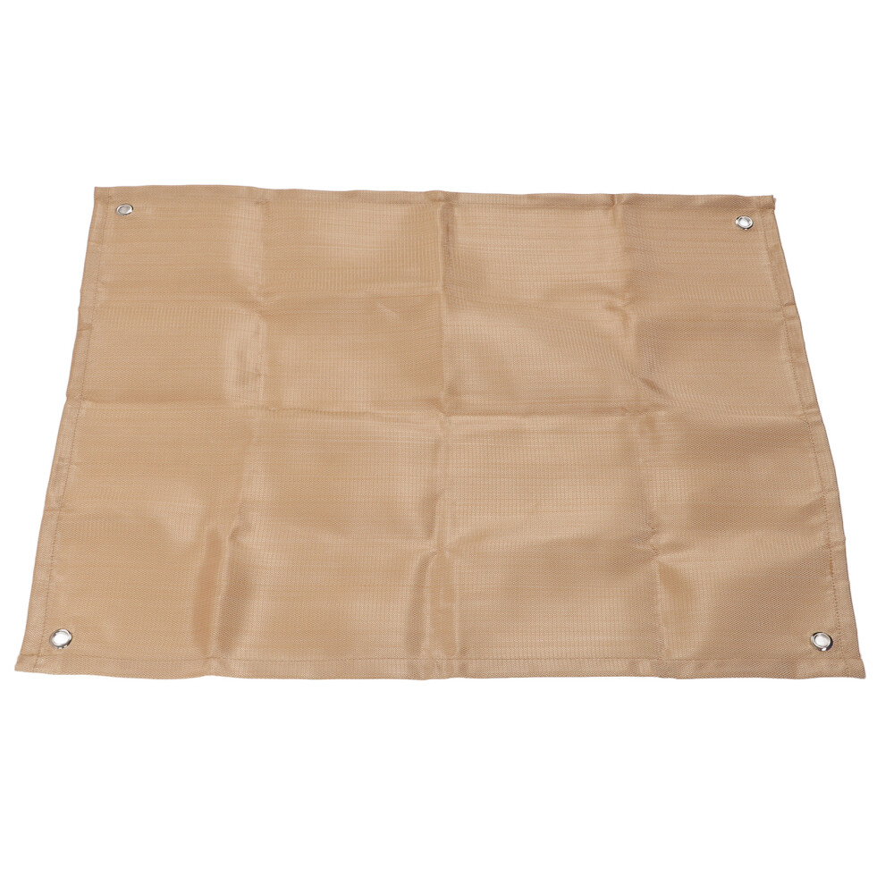 Fireproof Fiber Blanket 60X80cm Flame Retardant Insulation For Camping Bbq 8171390494655