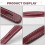 Pure Vintage Amplifier Handle - Brown, Stitched Leather 3