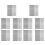 100 PCS 2mm X 15mm Carbide Single Flute End Mill Router Bit for Engraving Machine 1