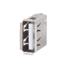 30 Pcs Straight Solder Type USB A Female Plug Jack Connector