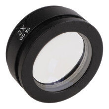 Auxiliary Objective Lens 2X for Trinocular Microscope M48 Thread