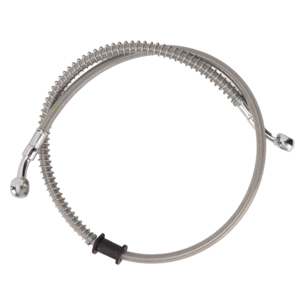 80Cm Motorcycle Brake Line Stainless Steel Pvc Fuel Hose Rustproof & Flexible 5071390494729