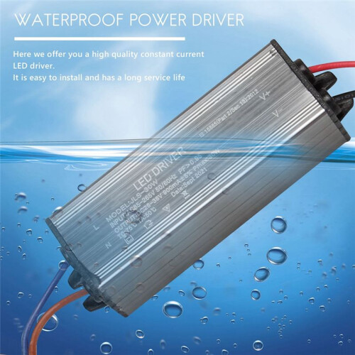 3X 30W LED Driver Constant Current Driver Power Supply Transformer Waterproof 2