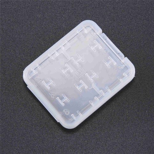 3X Eight in One Plastic Micro- SDHC TF MS Memory Card Storage Case Box Protector Holder 2