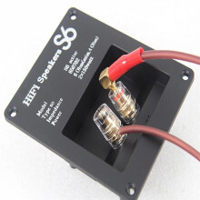 2PCS the Junction Box Connector of the Speaker Box is Equipped with A 506 Terminal Terminal