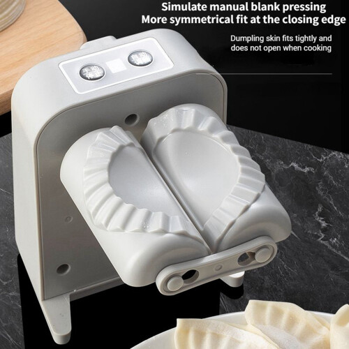 2X Automatic Electric Dumpling Maker Machine Dumpling Mould Pressing Dumpling Skin Mould Automatic Kitchen Tool 2