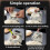 2X Automatic Electric Dumpling Maker Machine Dumpling Mould Pressing Dumpling Skin Mould Automatic Kitchen Tool 8