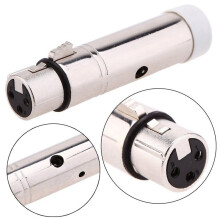 6X Wireless Receiver Female XLR LED Lighting for Stage Party Light, 2.4G ISM DMX512 Controller