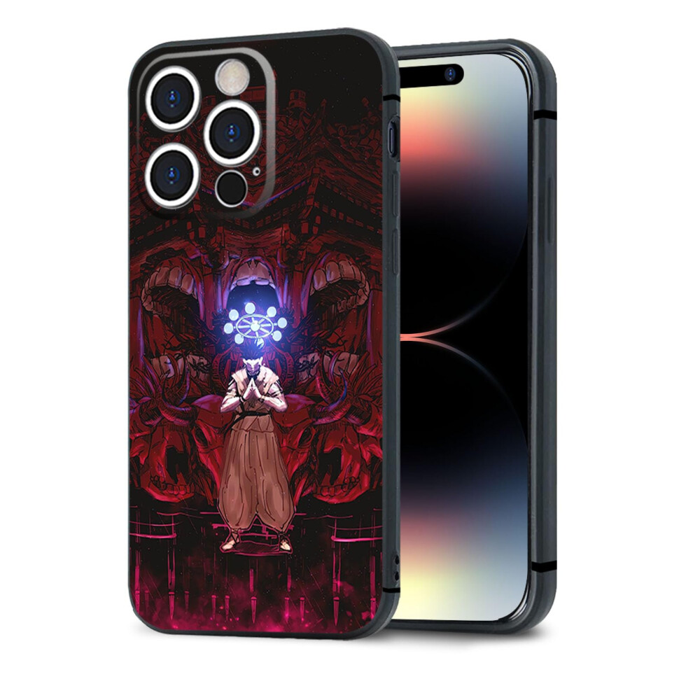 Anime Phone Case For Iphone 13 Pro, Tpu Silicone Cover With Manga Pattern And ImpactâAbsorbing Protection Black 9073542687108