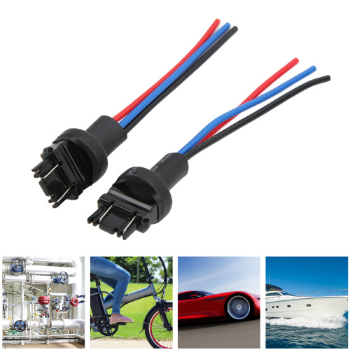 3157 Plug Harness for Vehicles, 10A, 9~32V, ABS Material
