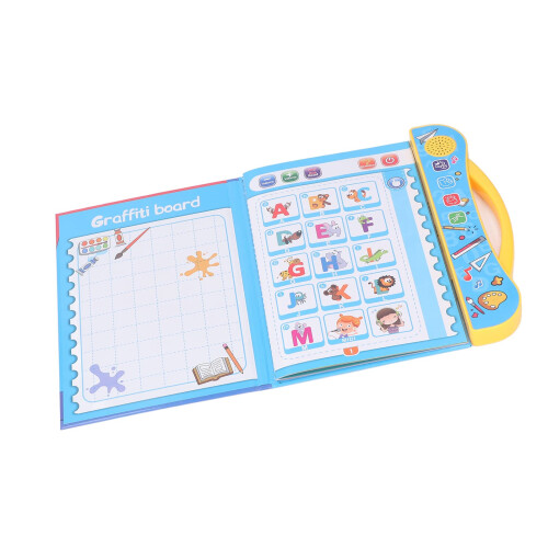 Interactive Alphabet Learning Book for Kids  Durable Educational Toy for Toddlers with Numbers