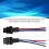 3157 Plug Harness for Vehicles, 10A, 9~32V, ABS Material 2