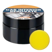 Car Interior Trim Restorer and Leather Vinyl Conditioner for Dashboard and Door Panels, UV Protection Gloss Finish