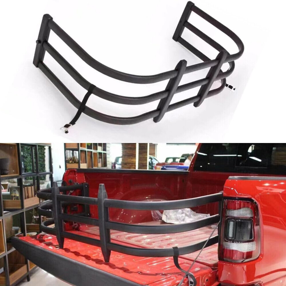 Retractable Truck Bed Extender For Ford F150 Lightning, Lightweight Aluminum Flipup Design 9771547547440